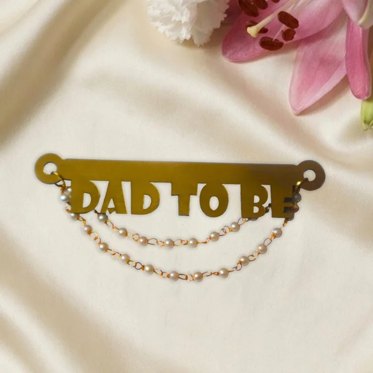 Baby Shower Party Badge